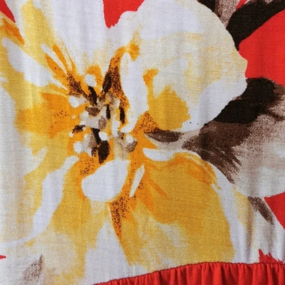 NWOT White Birch Floral Maxi Dress. EUC. Never worn. - Picture 4 of 9